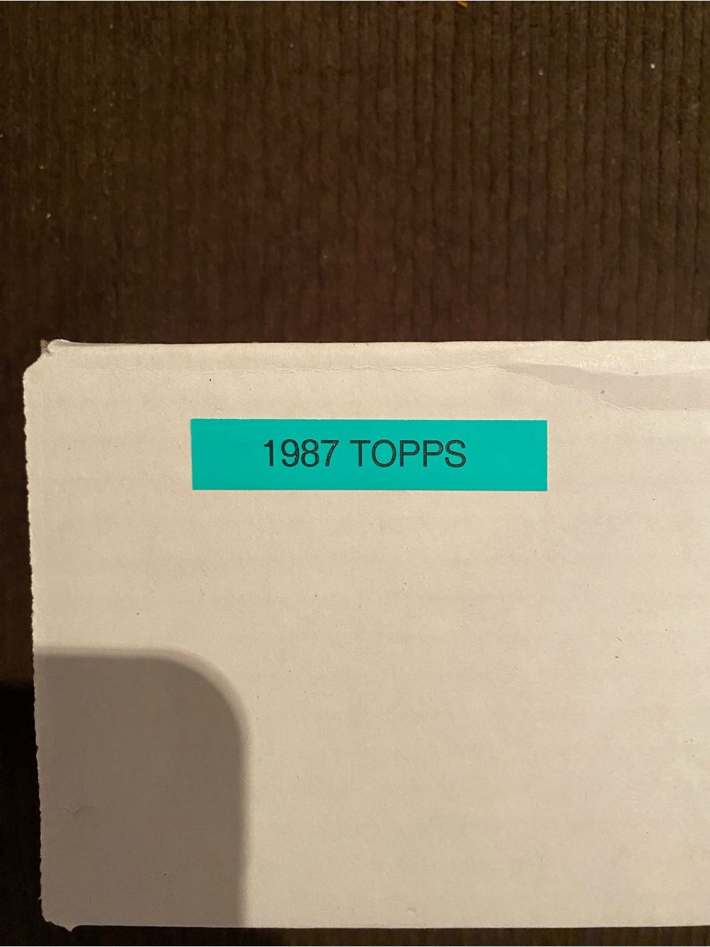 1987 topps baseball complete set (792 cards) nm/mint Bonds RC